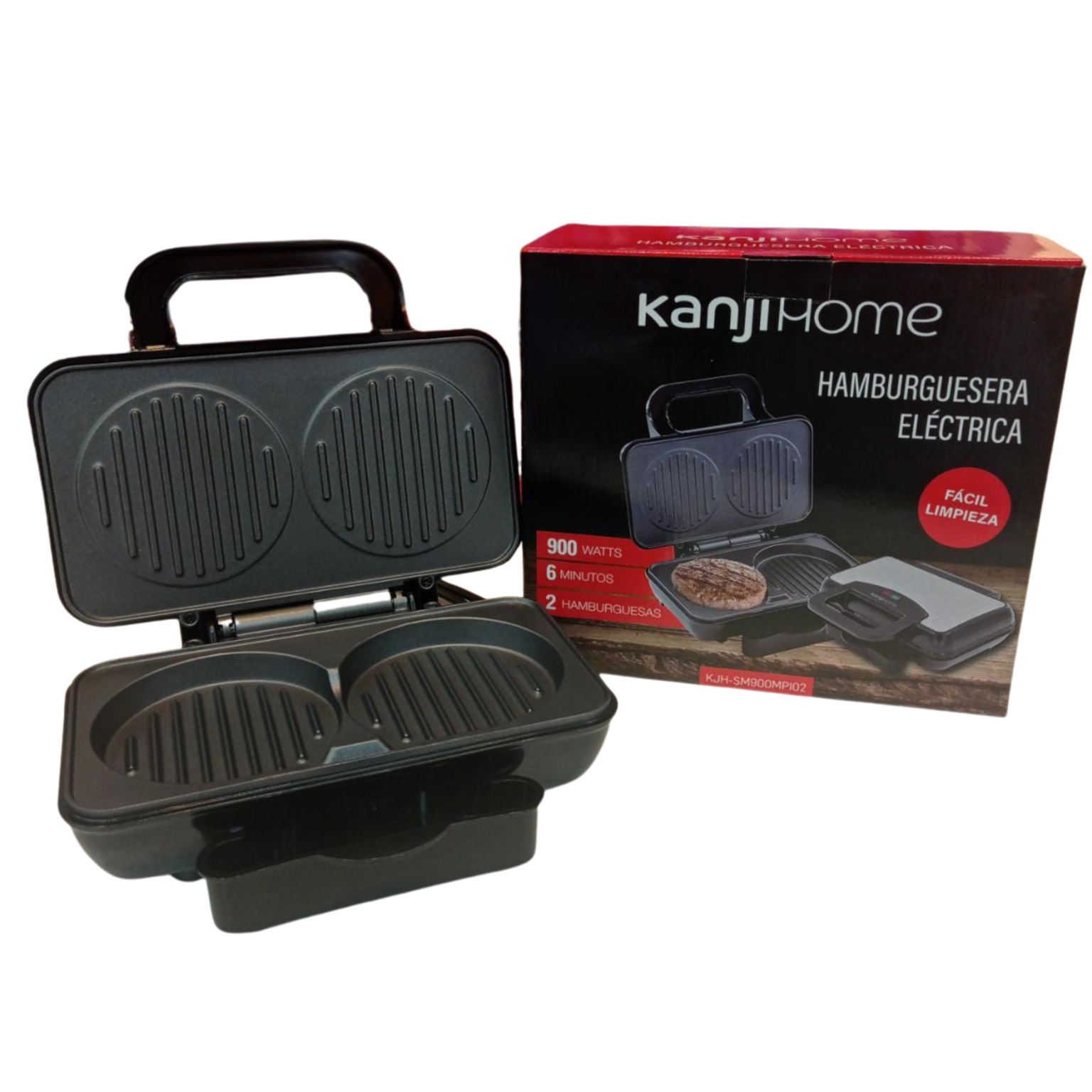 Hamburguesera Eléctrica KanjiHome 900w - Daz Importadora