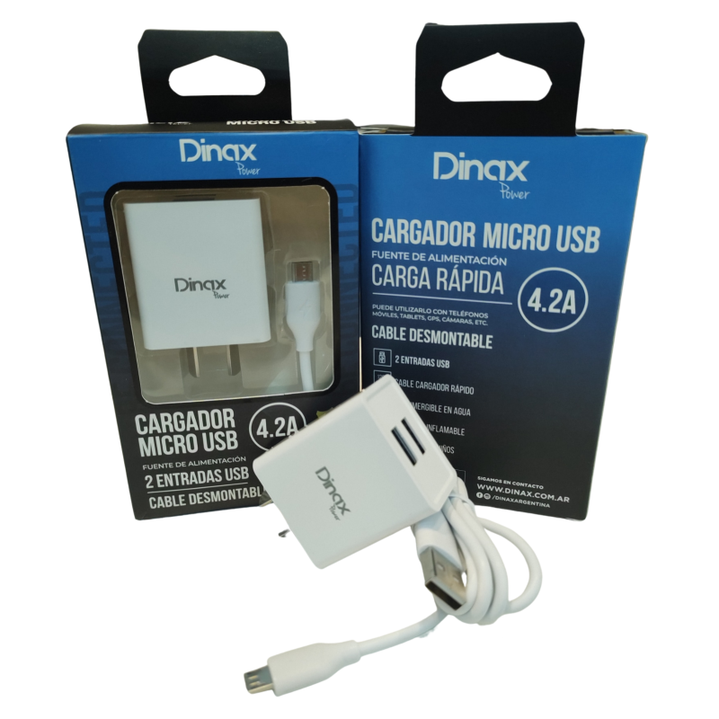Cable USB a Micro Dinax 5.1A Carga Rápida - Daz Importadora