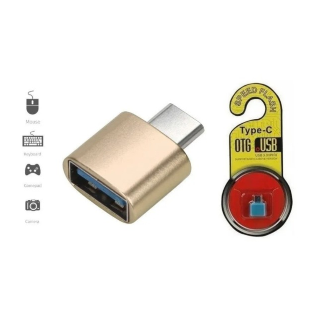 Adaptador OTG USB a Tipo C - Daz Importadora