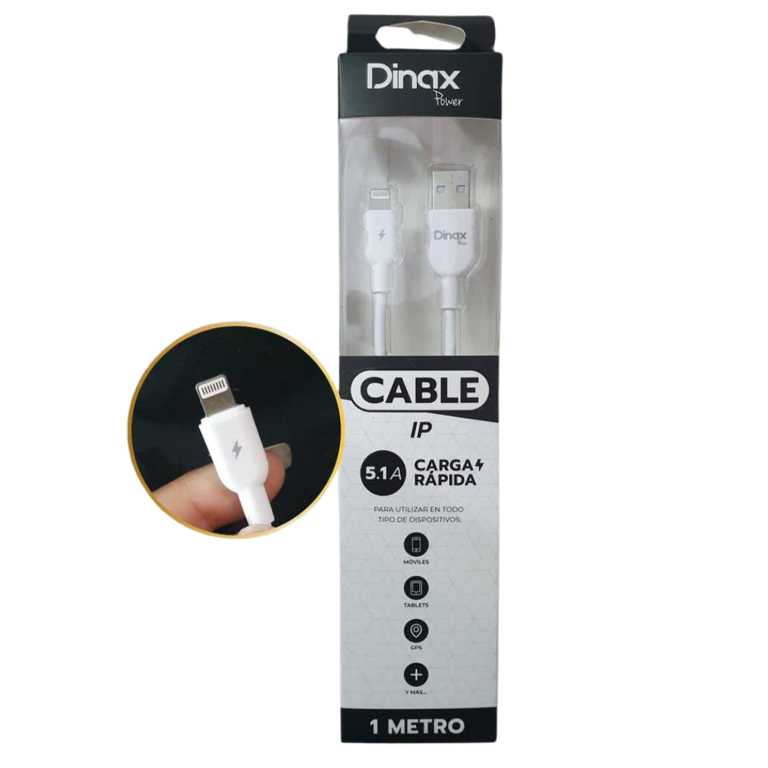 Cable USB a Micro Dinax 5.1A Carga Rápida