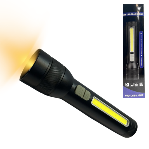 LINTERNA USB FLASHLIGHT P90