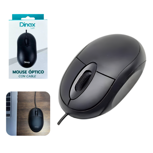 Mouse Óptico con Cable DX-MOU48