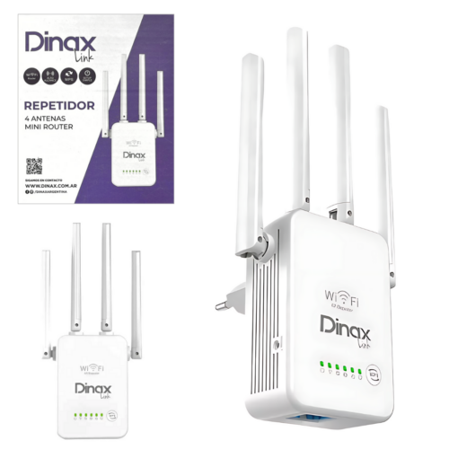 REPETIDOR WIFI DINAX CUATRO ANTENA 4200A