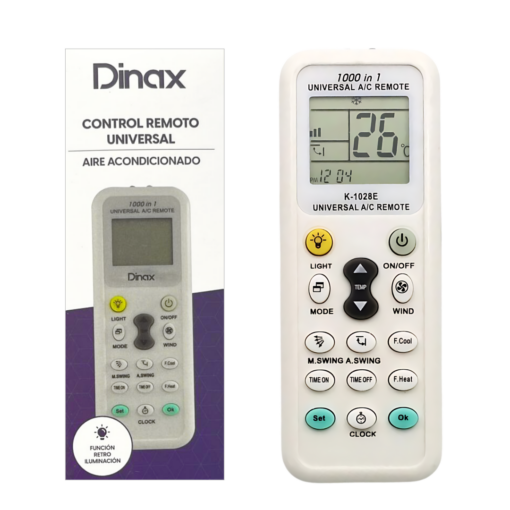 CONTROL REMOTO UNIVERSAL AIRE DX-CONTRAC