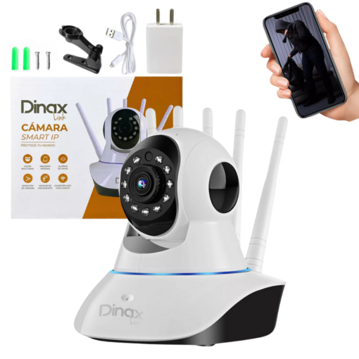 Camara 5 Antenas WiFi Smart DINAX DX-7CAMIP5