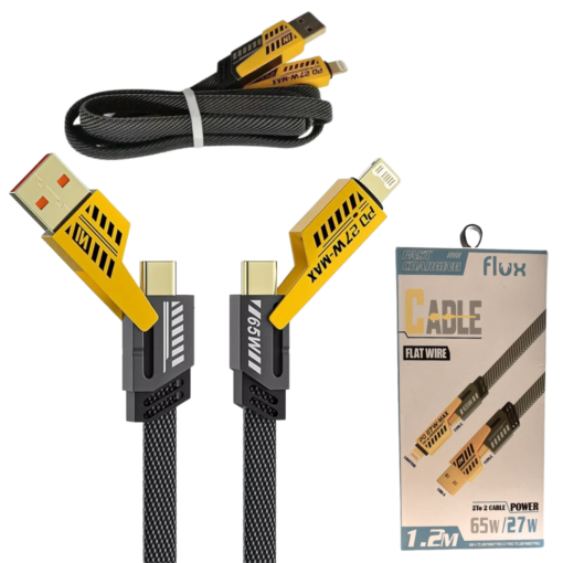 Cable Flox 3 EN 1 65W 1.2MTS FW-11