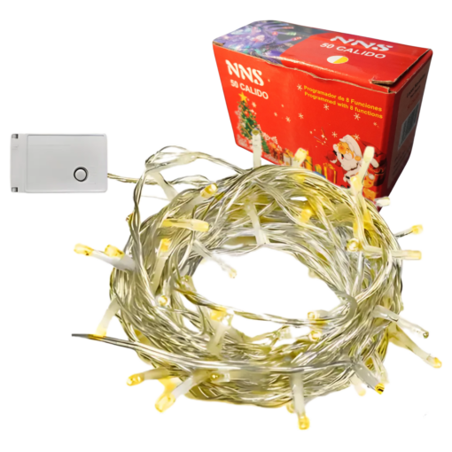 Luz de Navidad 50 LEDs Calidos SA-17