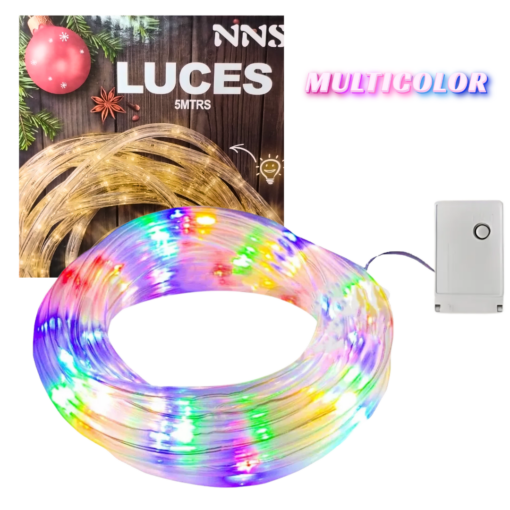 Luces Navideñas 5mtrs SA-79 Multicolor/Calida/Blanca