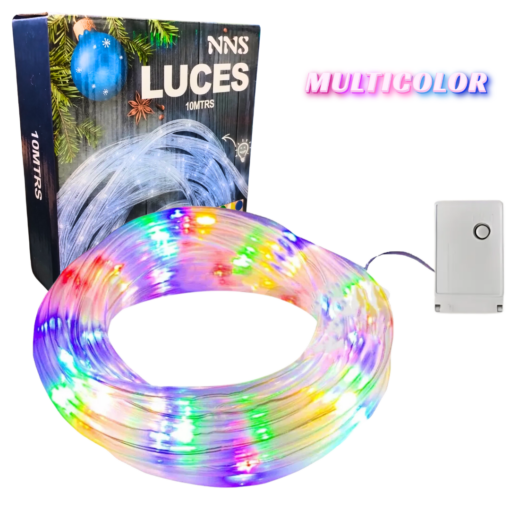 Luces Navideñas 10mtrs SA-80 Multicolor/Calida/Blanca