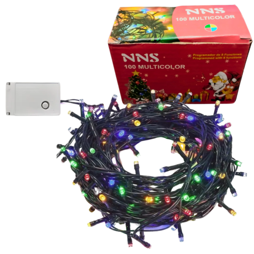 Luz de Navidad 100 LEDs Multicolor SA-18