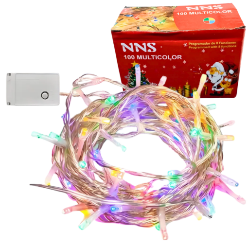 Luz de Navidad 100 LEDs Multicolor SA-21