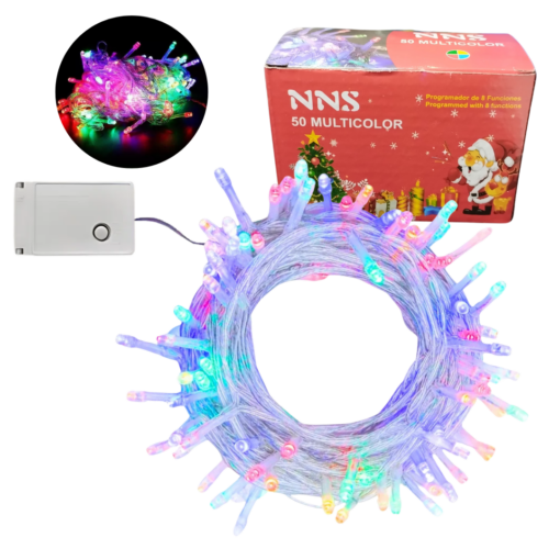 Luz de Navidad 50 LEDs Multicolor SA-15