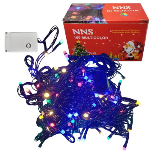 Luz de Navidad 100 LEDs Multicolor SA-27