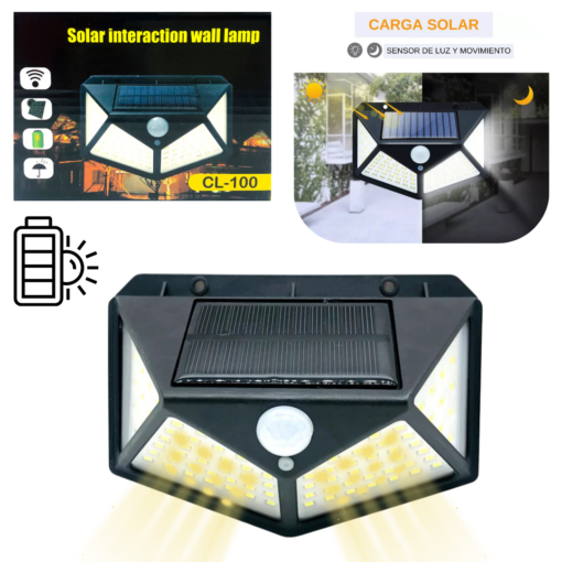 LAMPARA SOLAR CL-162/100