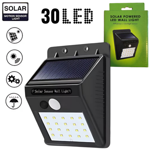 LAMPARA SOLAR POWERED LED KA-30LED