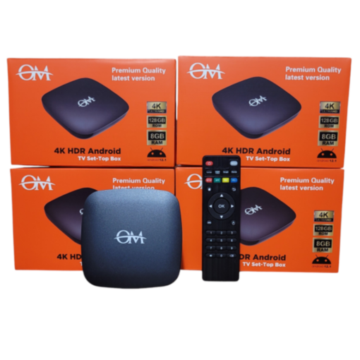 TV BOX*OM* PREMIUM QUALITY 4K D9 5G