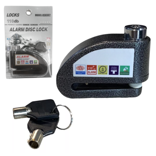 CANDADO CON ALARMA ALARM DISC LOCK ks8302