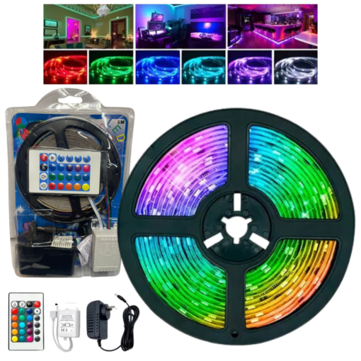 Tira LED RGB 5mts 2835