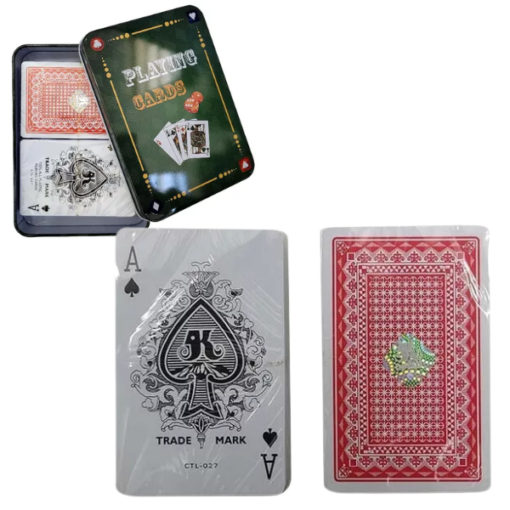 CARTAS DE POKER PLAYING CARDS (PACKING VERDE)