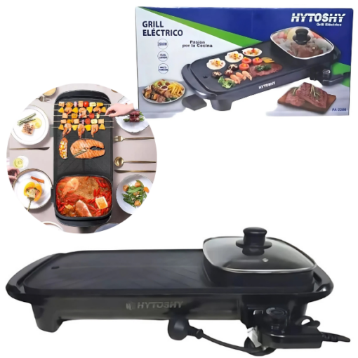 GRILL ELECTRICO HYTOSHY PA-2208