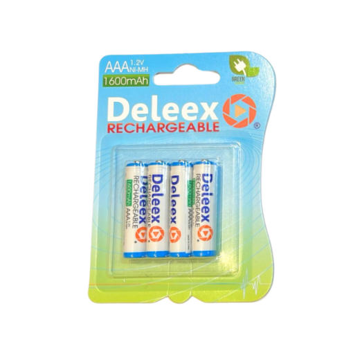 PILA AAA DELEEX RECARGABLE X4U