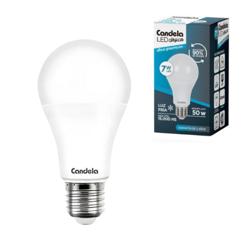 Foco Led Candela 7W fria