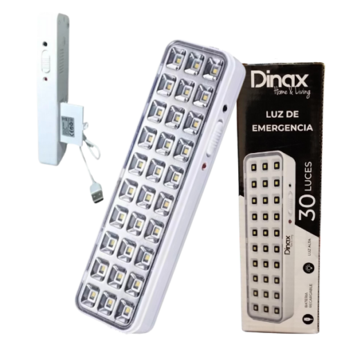 Luz de Emergencia 30 LEDs DINAX DX-LUZEM30