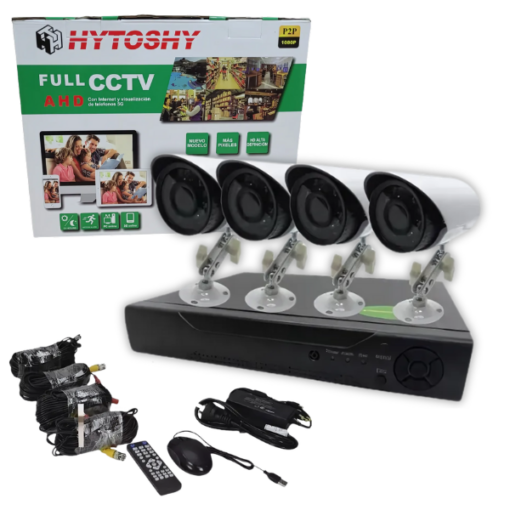 Set de Camara con DVR AHD HYTOSHY