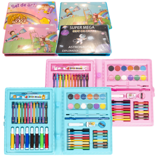 Maletin de Arte Para Niños x68 Pcs