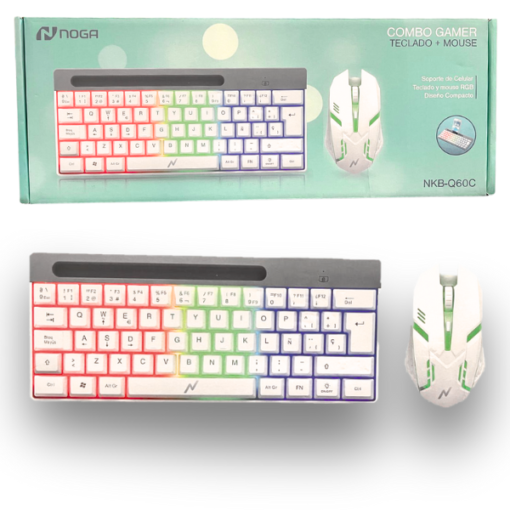 TECLADO Y MOUSE INAL NOGA NKB-Q60C
