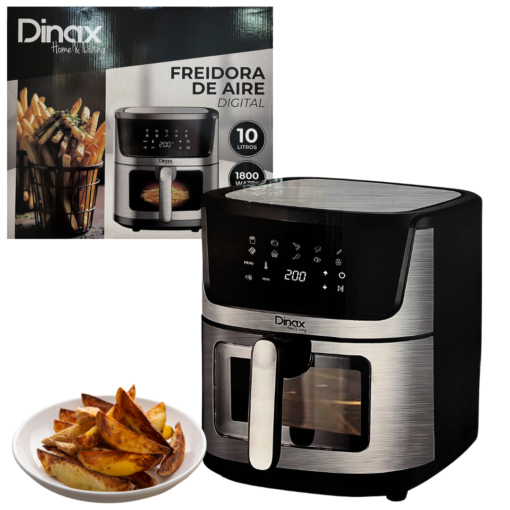 Freidora de Aire 10L Digital DINAX 1800W