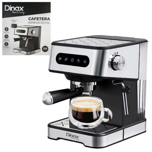 Cafetera 1350W DINAX CFE1350BL