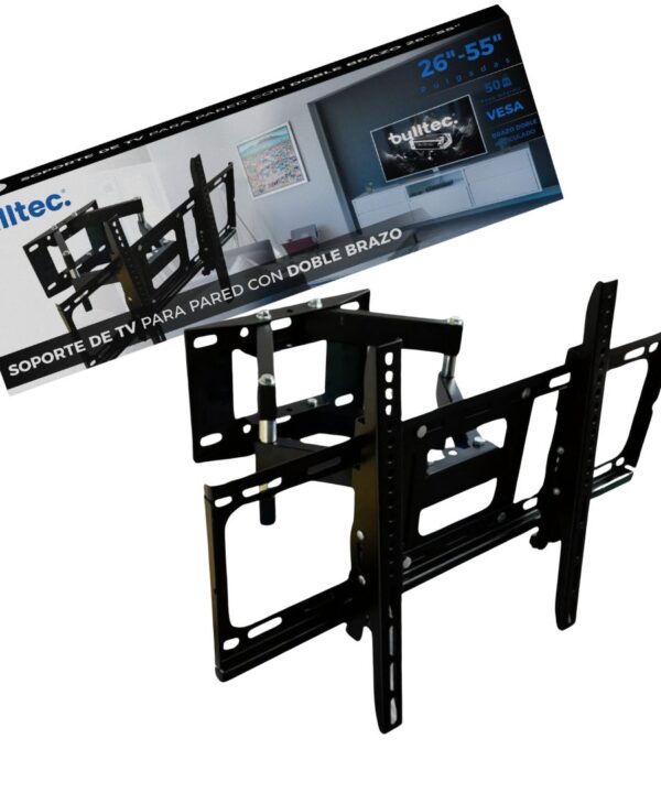 Soporte Para TV 26"- 55" Doble Brazo BULLTEC