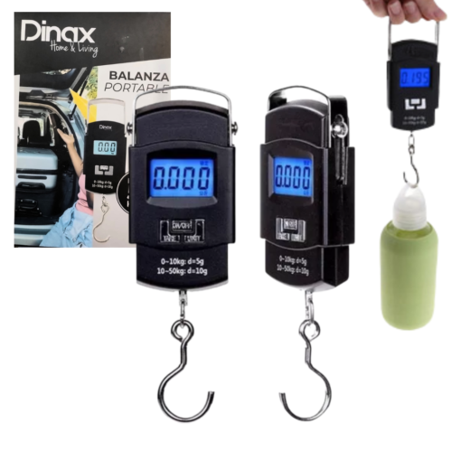 Balanza Portable Hasta 50kg DINAX dx-baleq01