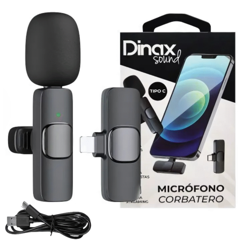MICOROFONO CORBATERO DINAX TIPO C DAXBATCORTC