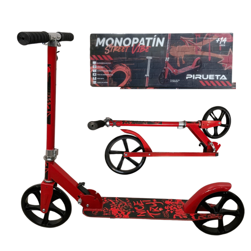 Monopatín Plegable Pirueta PT2050/2051