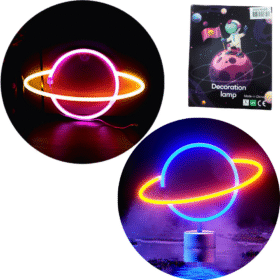 Cartel Neon Luminoso PLANETA
