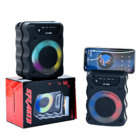 Parlante 3" Altavoz Bluetooth Inalámbrico Porta Celular RGB SPEAKER LS-1201