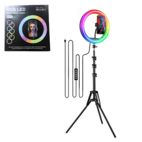 Aro de Luz 33CM MJ33 Con trípode