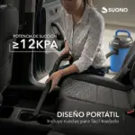 Aspiradora de Tacho Apto Líquido 10L 600W Accesorios - Imagen 2