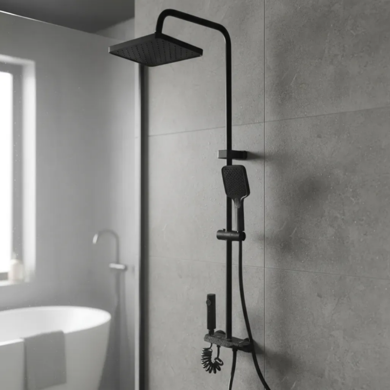 DUCHA CON ROCIADOR SUPERIOR SUONO HOG0679