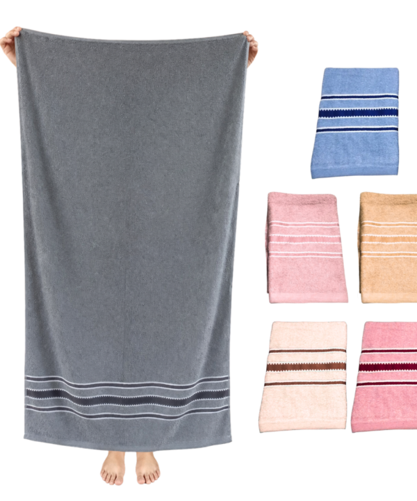 Toalla de Baño Colores Varios 140x70cm JK-4201