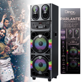 Parlante 2X10" Dinax BEAT PAR40WB91