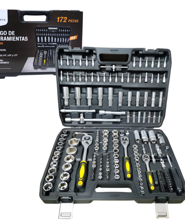 Set de Herramientas y Juego de Llave x172PCS ORYX OR-TS106