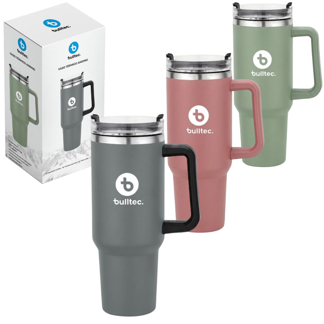 BULLTEC PRODUCTOS (7) VASO TERMICO ANDINO BULLTEC LISOS 1200ML TT-03 - Imagen 1