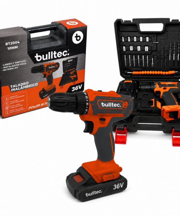 Set Taladro Inalámbrico *BULLTEC* BT2004