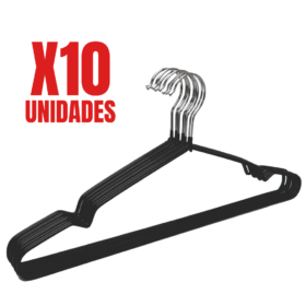 Set de Perchas Alambre x10u. ZSCY09