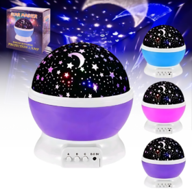 Lampara Velador Estrellas Proyector Galaxia STAR MASTER
