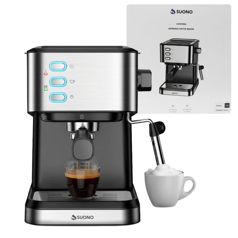 Cafetera Espresso Maker SUONO HOG0389