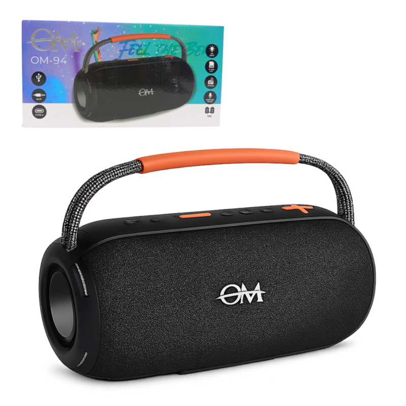 Parlante Bluetooth RGB AUX SD FM OM-94